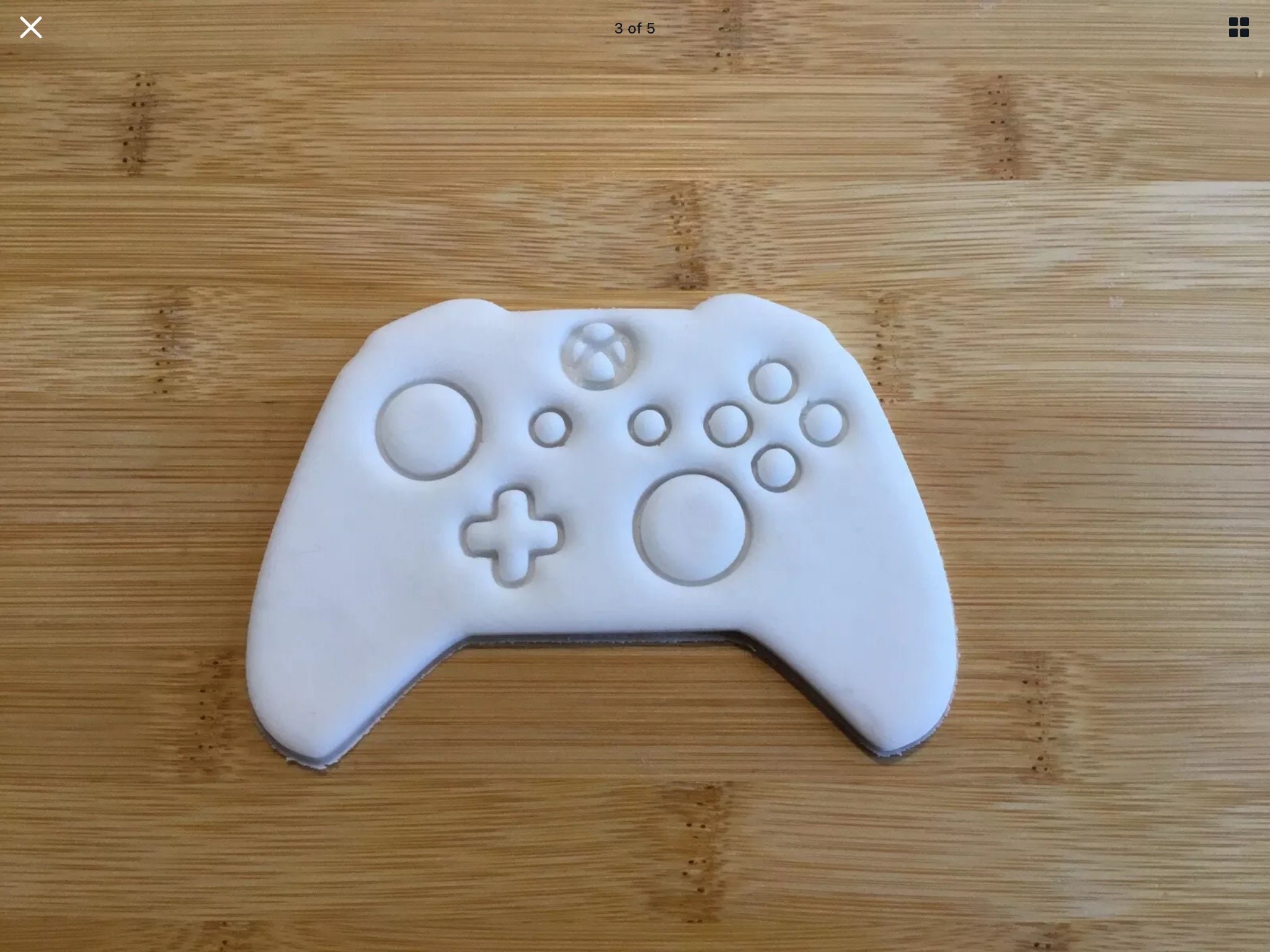 Game controller cookie cutter fondant pastry baking cake Etsy