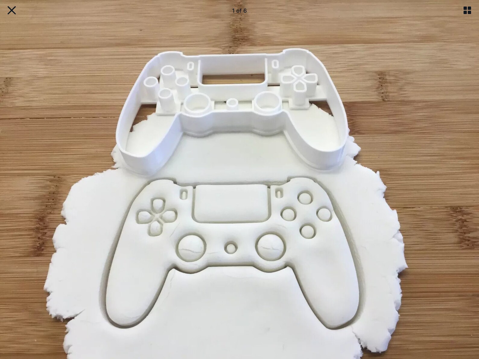 Playstation Game Controller Cookie Cutter Fondant Pastry Etsy