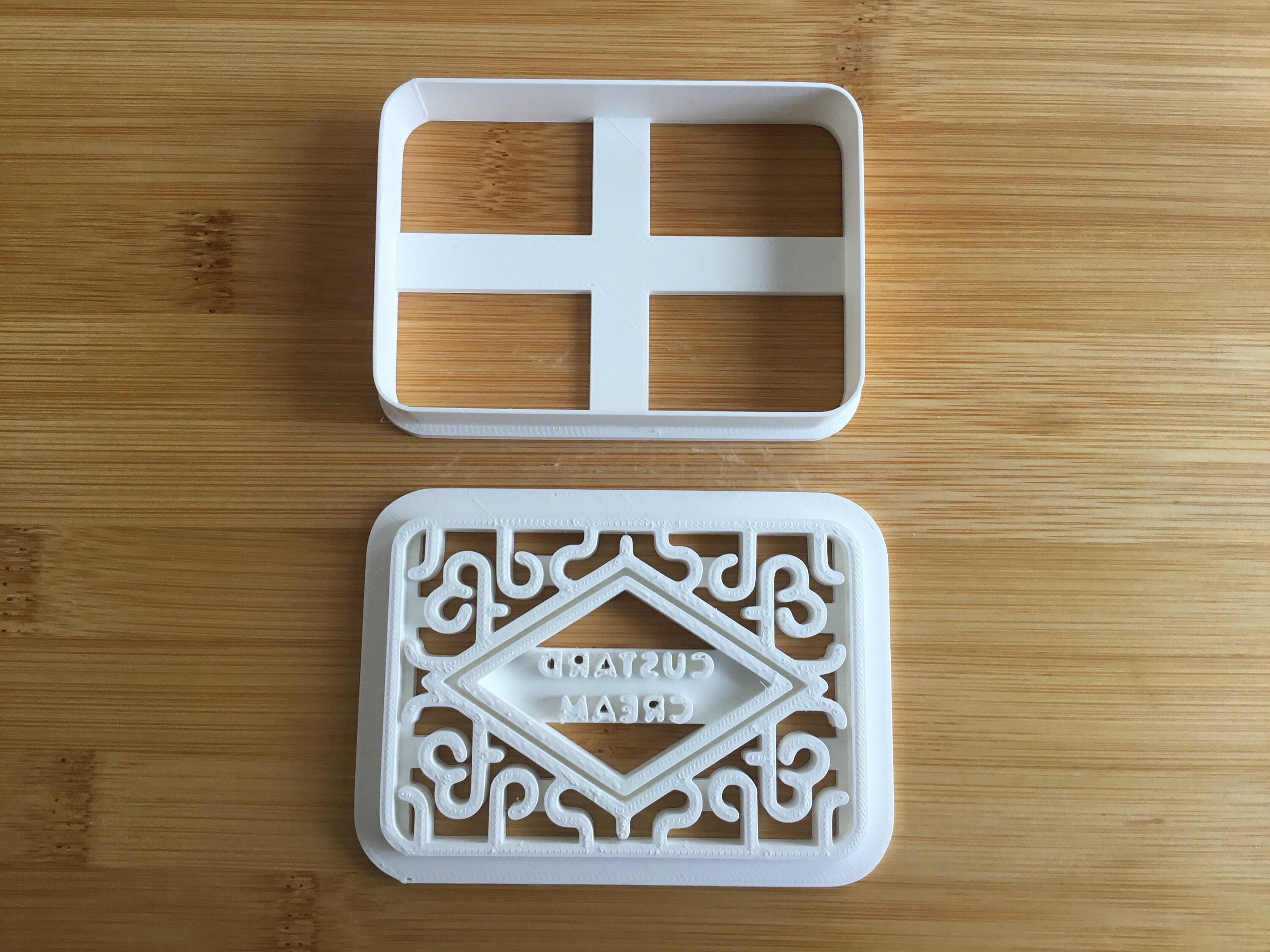 Custard Cream Biscuit Cookie Cutter Biscuit Pastry Fondant Etsy UK