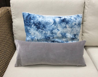 Grey velvet pillow cover, velvet cushion, velvet throw pillow, grey cushion, grey velvet pillow, ready to ship pillow cover
