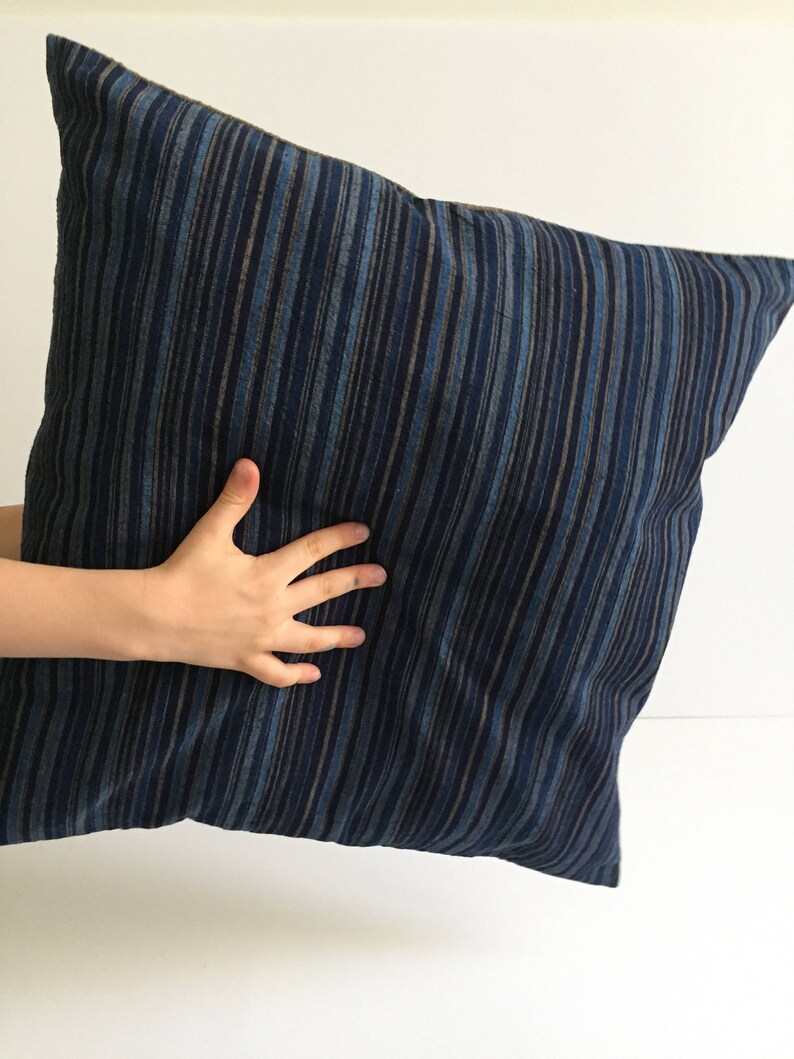 Japanese Kasuri Pillow Indigo Throw Pillow Japanese Pillow Etsy Denmark