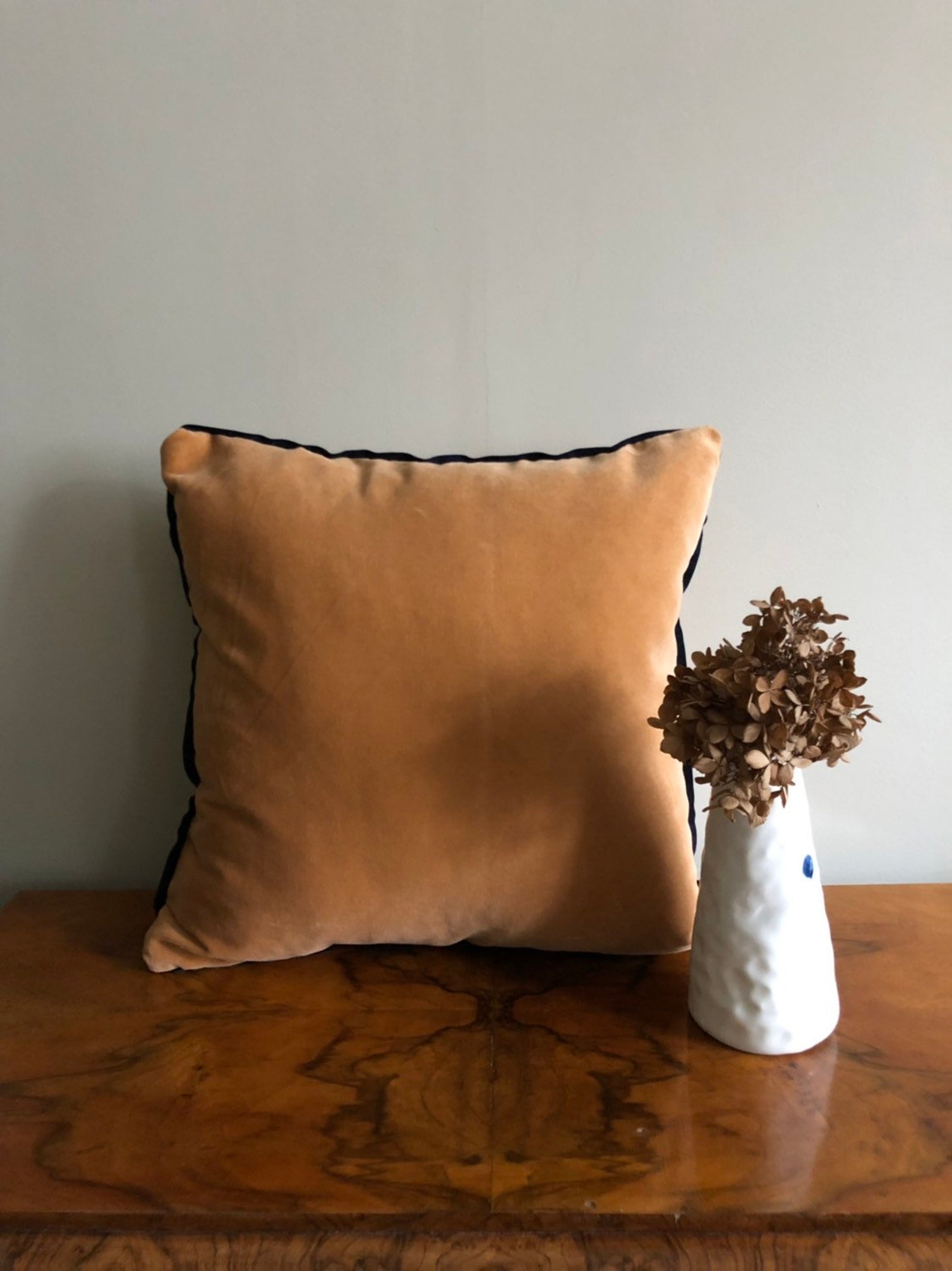 Velvet cushion mustard pillow cover mustard pillowvelvet Etsy