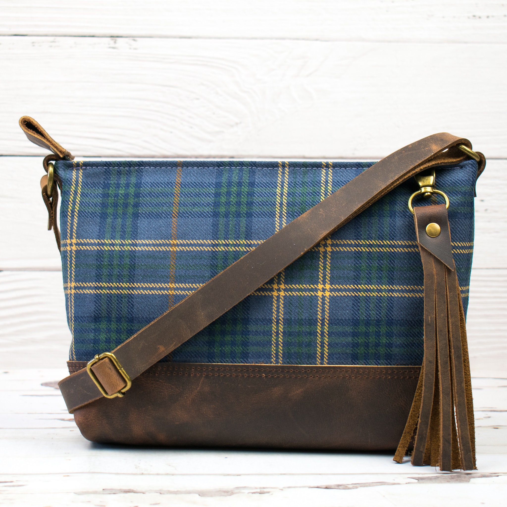 County Fermanagh Tartan Crossbody Bag Small Wee Bag Irish Etsy