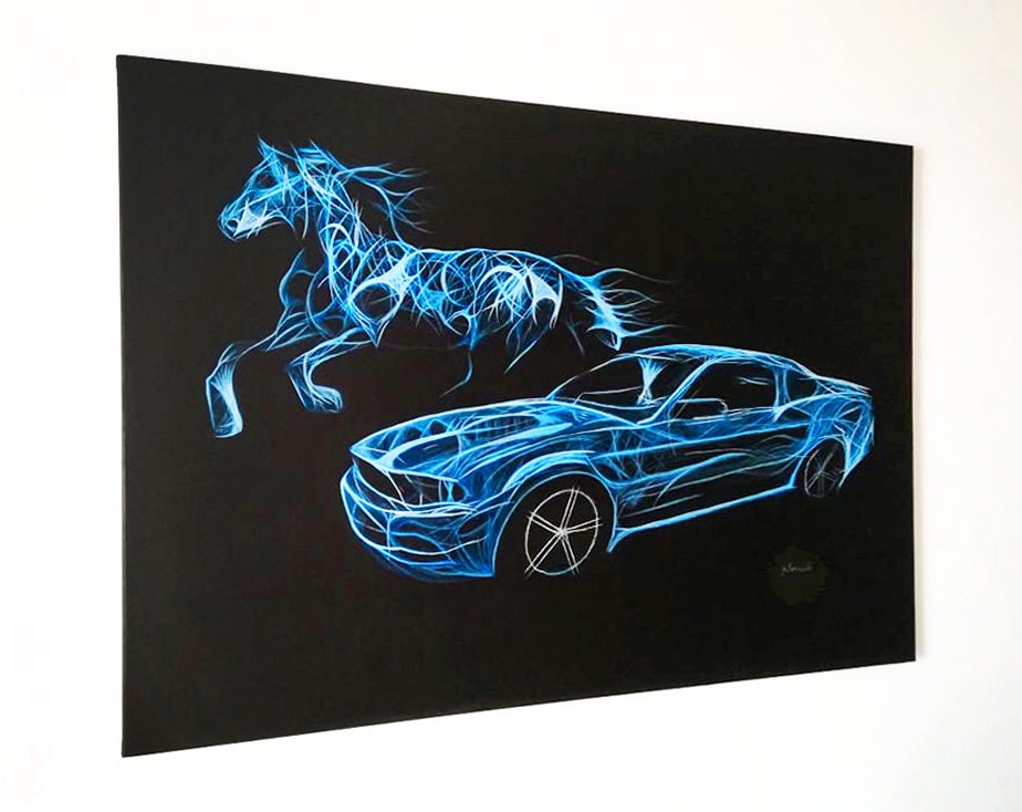 Acrylic Car Painting for Order I Can Paint Your Car Acrylic Etsy