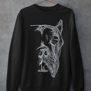 Bluza Cane Corso dla miłośników psów, Unisex włoski mastif z kapturem lub podkoszulką, prezent dla właściciela psa, spersonalizowana odzież Cane Corso dla mężczyzn i kobiet