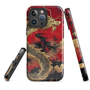 Japanischer Drache Tough Case für iPhone®
