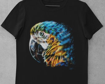 Parrot Colourful T-shirt Unisex