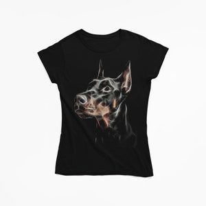Dog Doberman T-shirt For Woman, Doberman Lover Gift