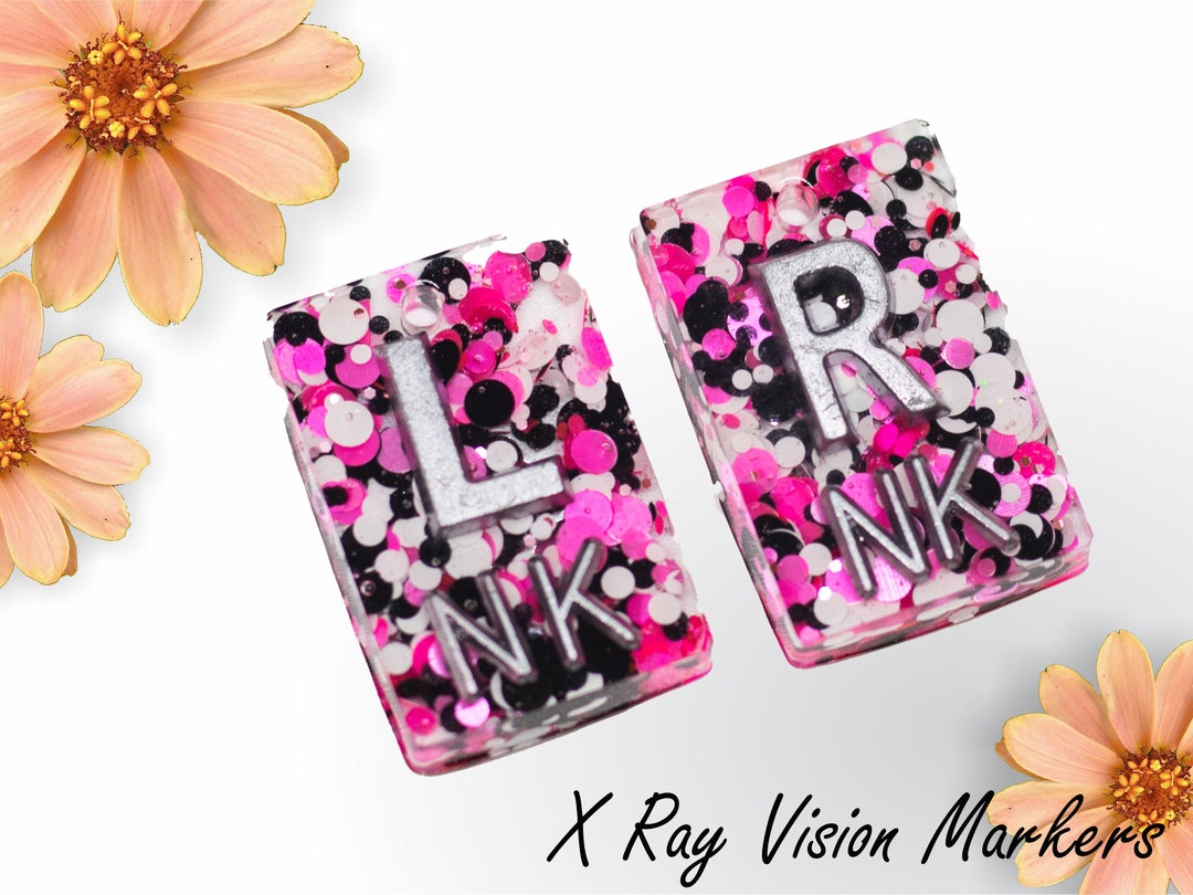 Xray Markers With Initials or Numbers Radiographer Gift, Radiography
