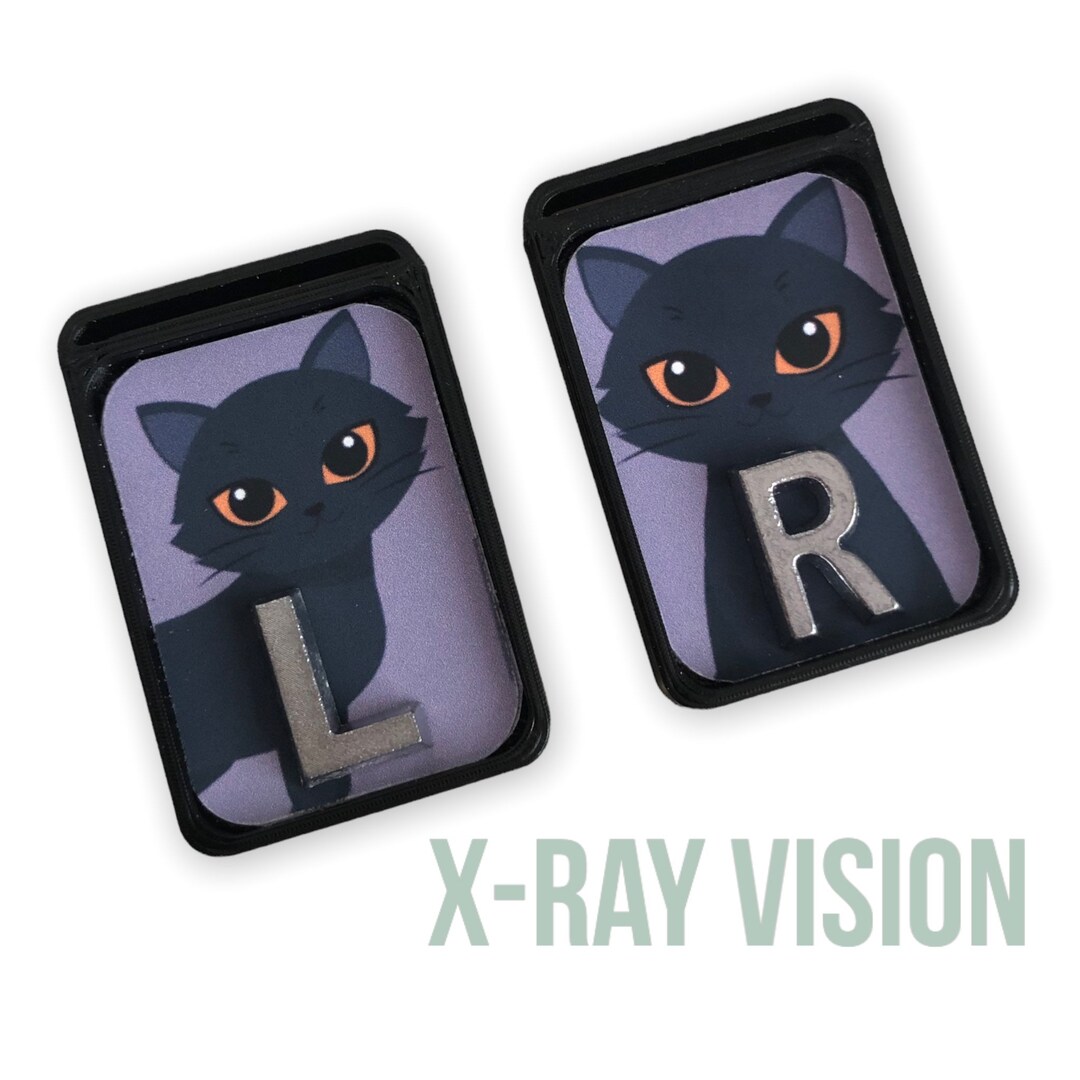Cat Xray Markers With Initials or Numbers Radiographer Gift