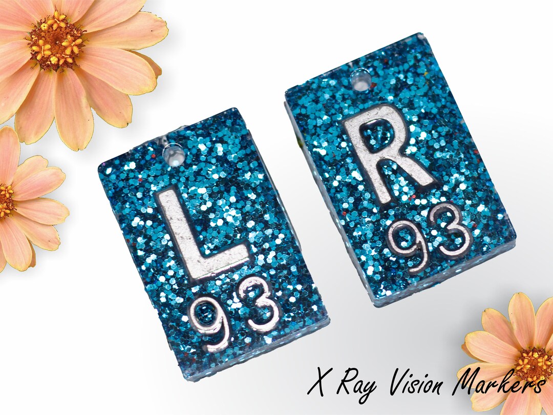 Xray Markers With Initials or Numbers Radiographer Gift Etsy