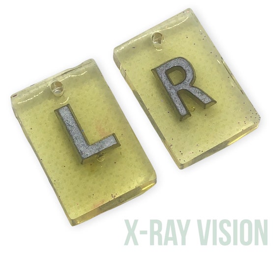 Yellow Xray Markers With Initials or Numbers Radiographer Etsy