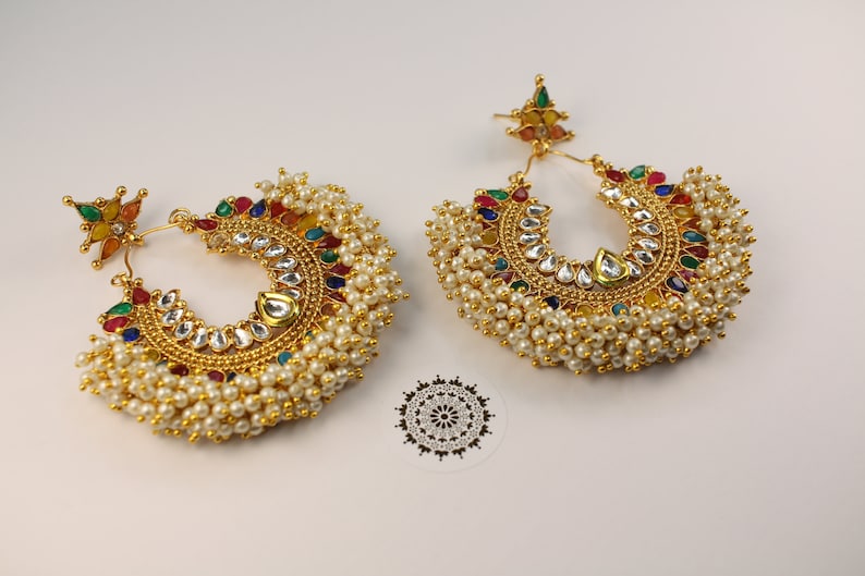 Indian Jewellery UK Kundan Earrings Indian Jewellery Etsy UK