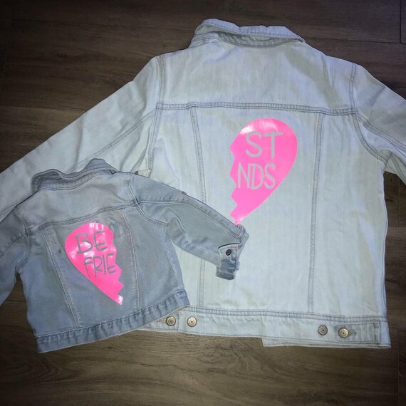 mommy and me jean jackets