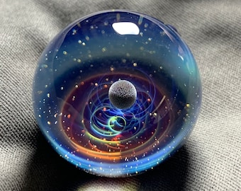 Cosmic star pendant, Handmade star necklace, starry sky resin jewelry, Planet Necklace, Cosmic meteorite Necklace, northern lights necklaces
