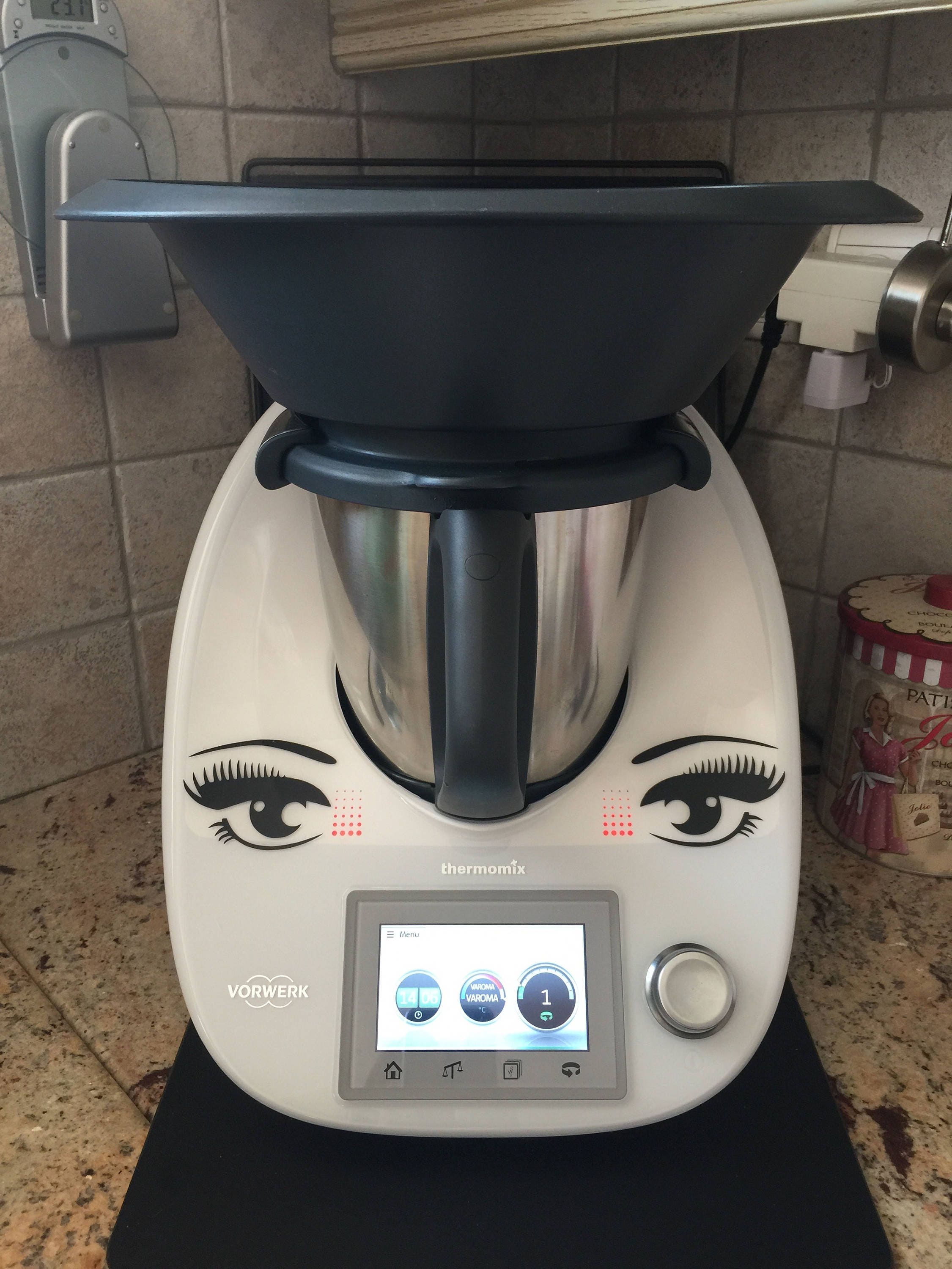 stickers Thermomix Yeux