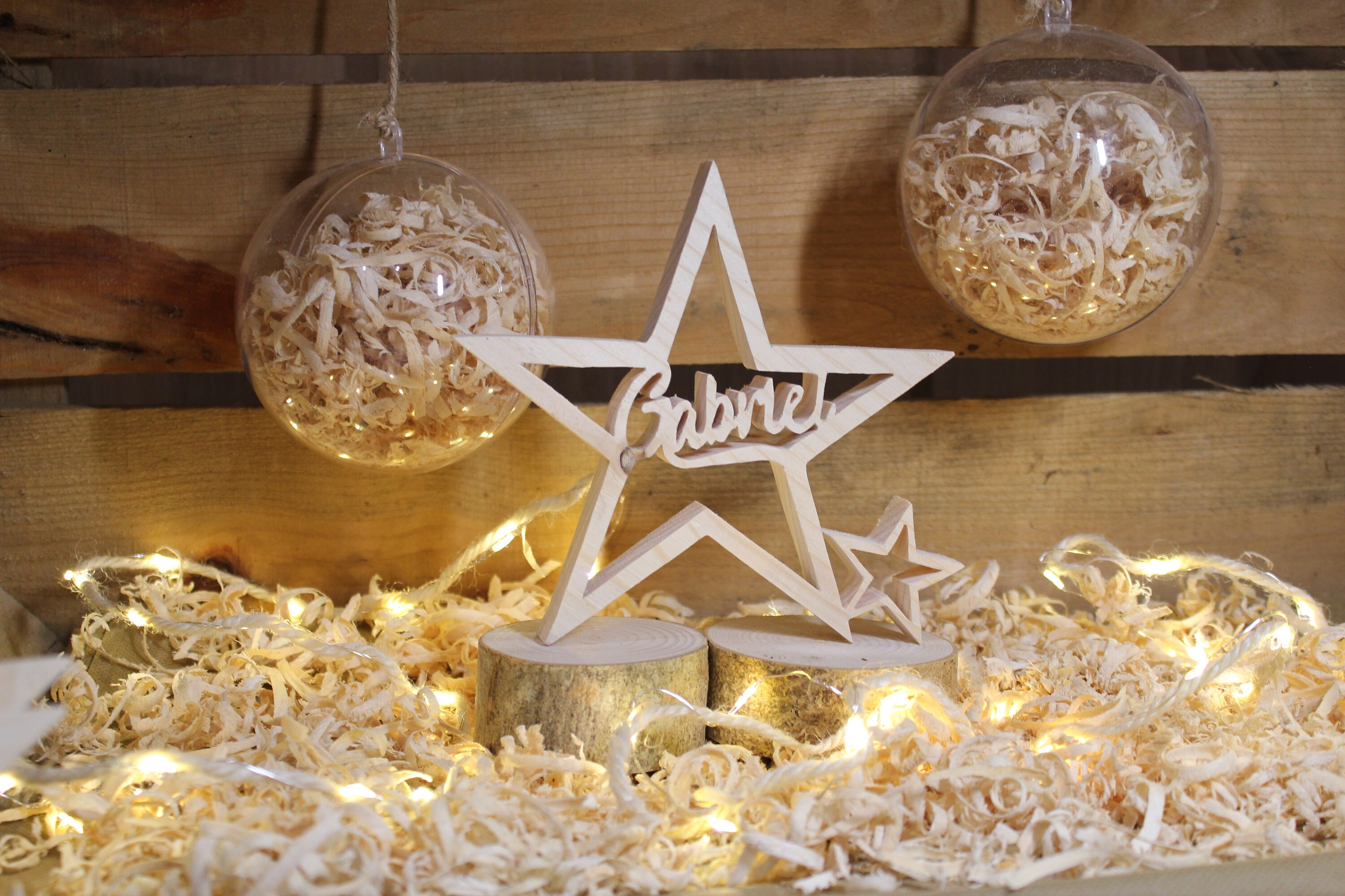 Etoile de Noël Personnalisé #prénom#déco#bébé#étoile#