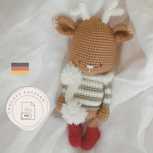 Amigurumi Deer *Fawn* / Crochet Pattern / PDF Download / German