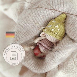 Amigurumi Babyälva Julmus Ella / Virkinstruktioner / PDF-nedladdning / Tyska