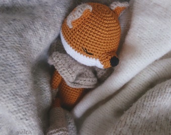 Amigurumi fox / instructions for crocheting / PDF download / German and English