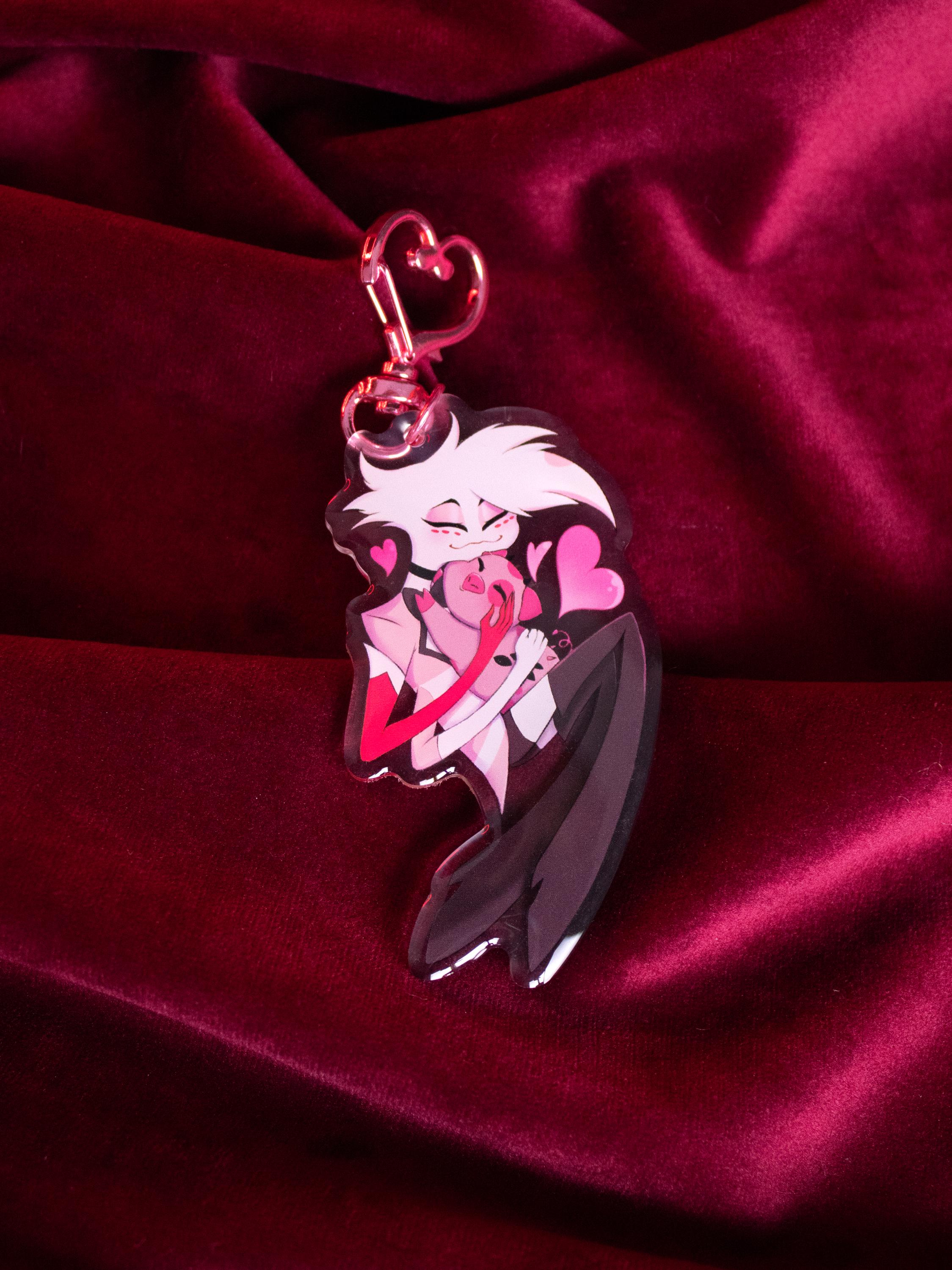 ハズビン ホテル アクリル キーチェーン - アラスター、ルシファー