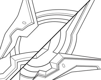 Battle Academy Lux Staff & Prestige Edition - Prop Blueprint (League of Legends)
