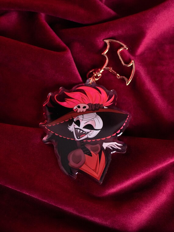 ハズビン ホテル アクリル キーチェーン - アラスター、ルシファー