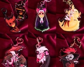 ハズビン ホテル アクリル キーチェーン - アラスター、ルシファー