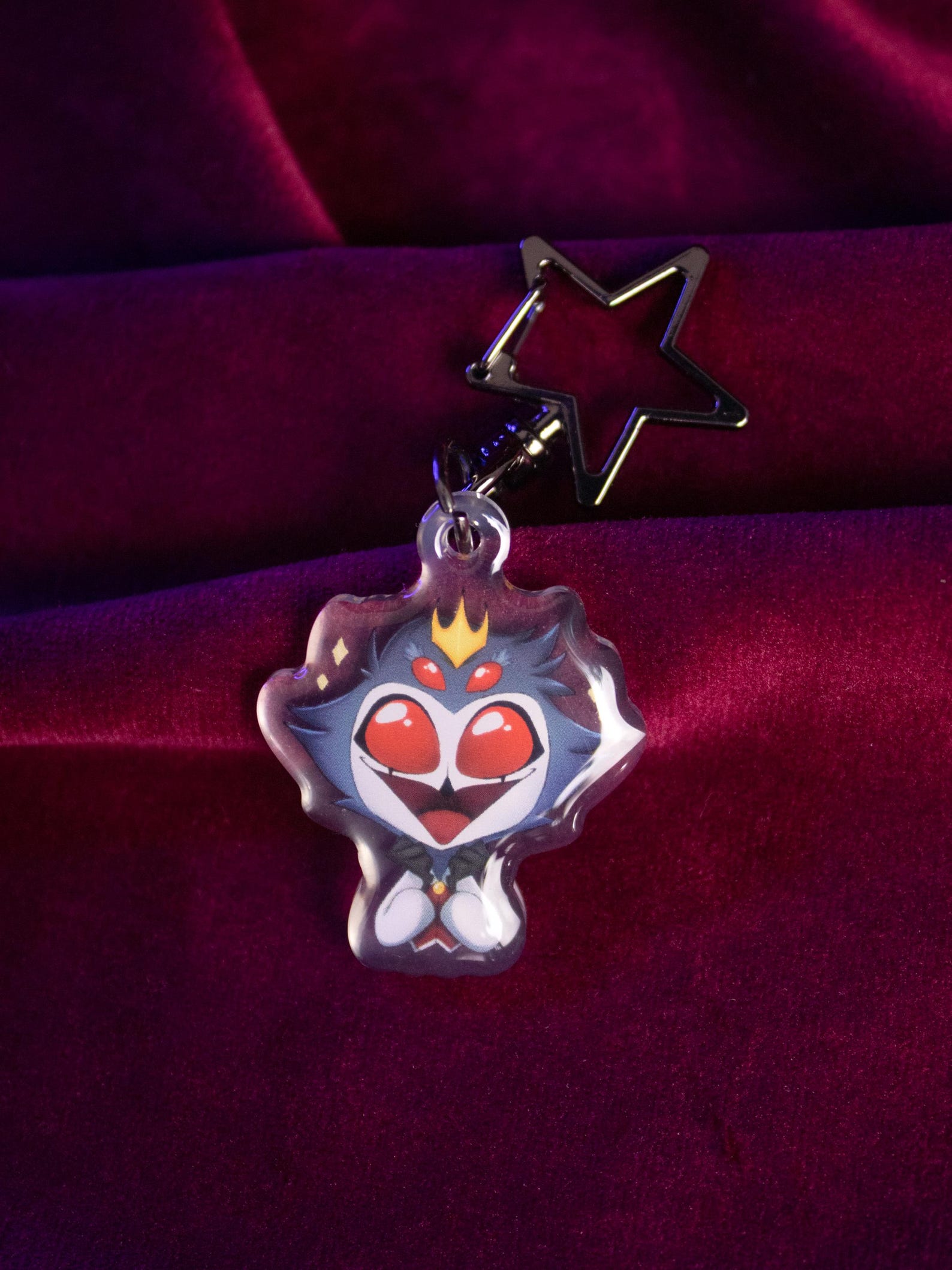 Helluva Boss Acrylic Keychains - Stolas, Octavia, Baby Stolas, Loona - Etsy