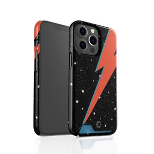 Capa de telefone + porta-cartões - Capa Starman | Disponível para iPhone 15, 14, 13, 12, 11 + Samsung S20, S21, S22