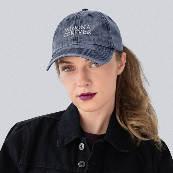 Winona Forever Vintage Denim Cap I Unisex Fit I Embroidered