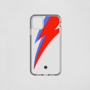 Bowie Klar Handyhülle | Erhältlich für neue iPhone 16 Reihe plus iPhone 15, 14, 13, 12, 11 + Samsung S20, S21, S22, S23