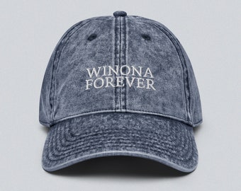 Winona Forever Vintage Jeans Kappe I Unisex passend I Bestickt