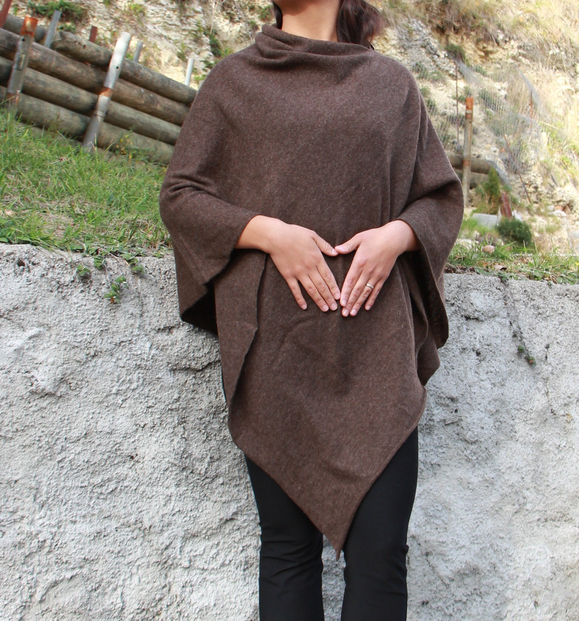 Cache cou en laine de chameau - Chaud Epais Naturel - Artisans mongols