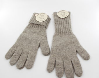 Women's Mid Arm Luxury Yak Wool Gloves.  Made in Mongolia, 100% New Virgin Yak Down Gloves for her.