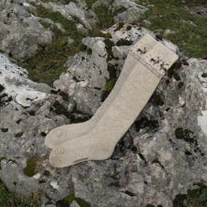 Soft Boot Cuffs Long Socks, Boot Socks, nee-high, Ultra soft and thick wool thigh high socks, Ready to ship,