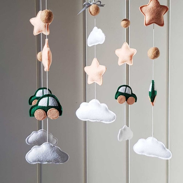 Baby Boy Mobile Etsy