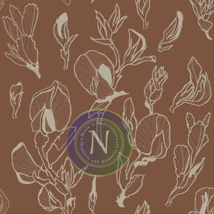 Florales Stoffmuster| Nahtloses Oberflächenmuster| Wiederholbares Muster| Digitaler Download 300 dpi |  Persönliche Lizenz, Nicht-Exklusiv