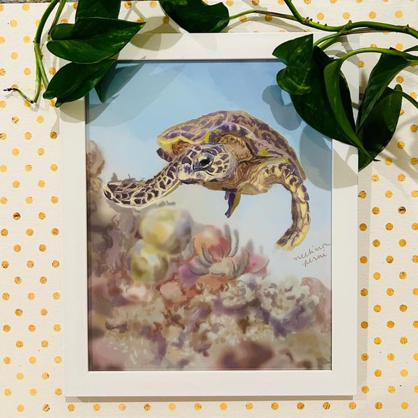 Sea Life Wall Art Etsy