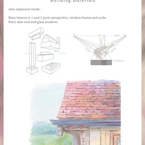 Tutorial de arte - Curso de patrones y texturas - Materiales de construcción/ Documento pdf de 32 páginas /Descarga instantánea / Tamaño Carta EE.UU./ para uso personal