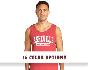 Comfort Colors Asheville North Carolina Tank Top T-Shirt