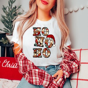 Comfort Colors Christmas Ho Ho Ho T-Shirt
