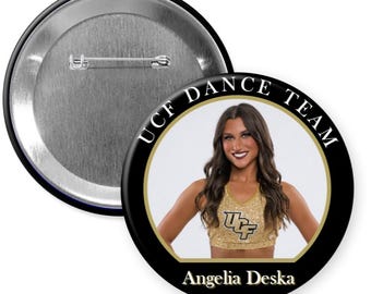 2026 Custom UCF Dance Team 3 Inch Pin Button or Refrigerator Magnet