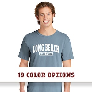 Comfort Colors Long Beach New York Unisex Short Sleeve T-Shirt