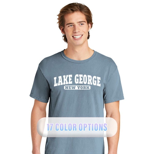 Lake George New York Comfort Colors Short Sleeve T-Shirt
