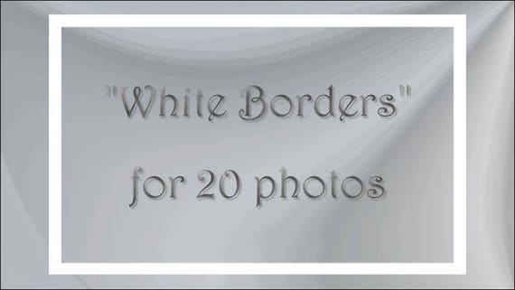 white borders photo video slideshow montage all occasions birthday fathers day graduation bar mitzvah child sports photo tribute graduation borders black and white