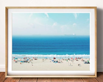 Beach Print, Coast Print, Beach Photography, Beach Art, Tropical Print, Summer Decor, Summer Wall Art, Ocean Wall Art, Coastal Print
