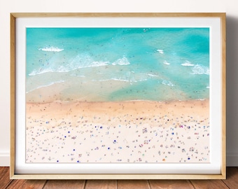 Beach Print, Coast Print, Aerial Beach, Beach Photography, Tropical Print, Summer Decor, Summer Wall Art, Ocean Wall Art, Coastal Print
