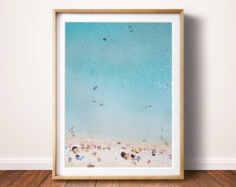Beach Print, Coast Print, Aerial Beach, Beach Photography, Tropical Print, Summer Decor, Summer Wall Art, Ocean Wall Art, Coastal Print