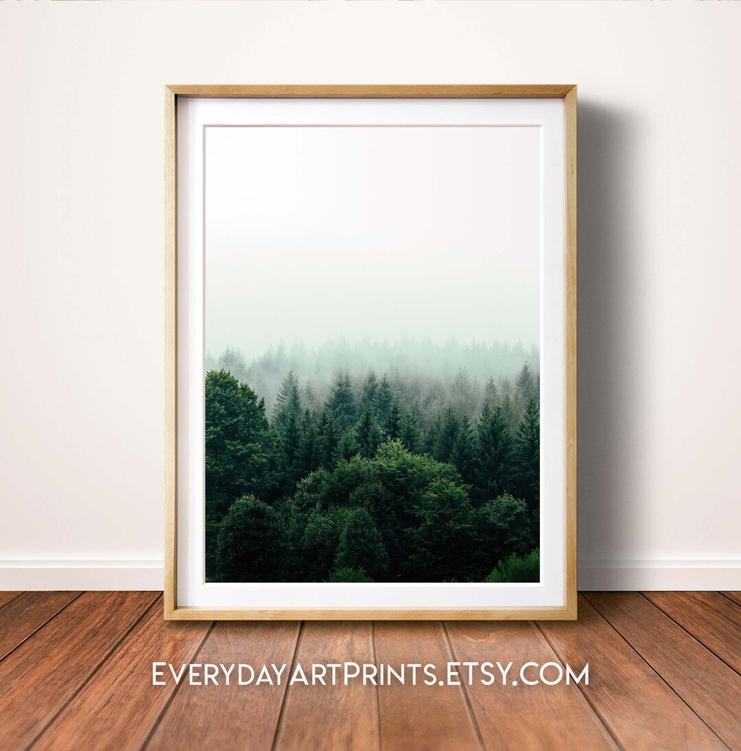 Forest Print, Forest Trees Print, Forest Photography, Forest Wall Art ...